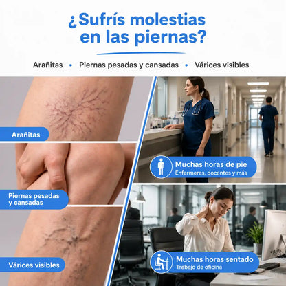 Crema Varicose Alifeet® | Alivio para Piernas Pesadas, Arañitas y Várices.