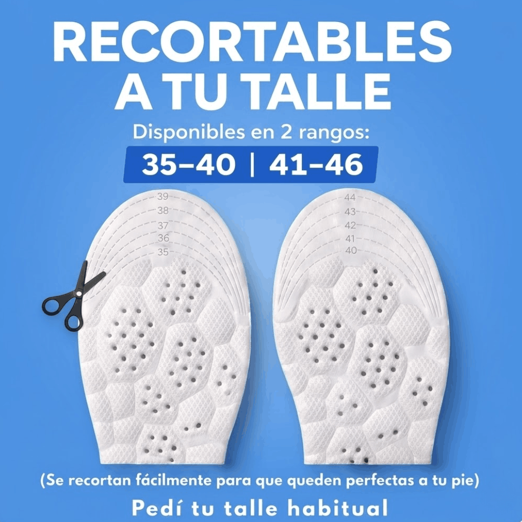 Plantillas Alifeet 5D | Alivia el dolor plantar