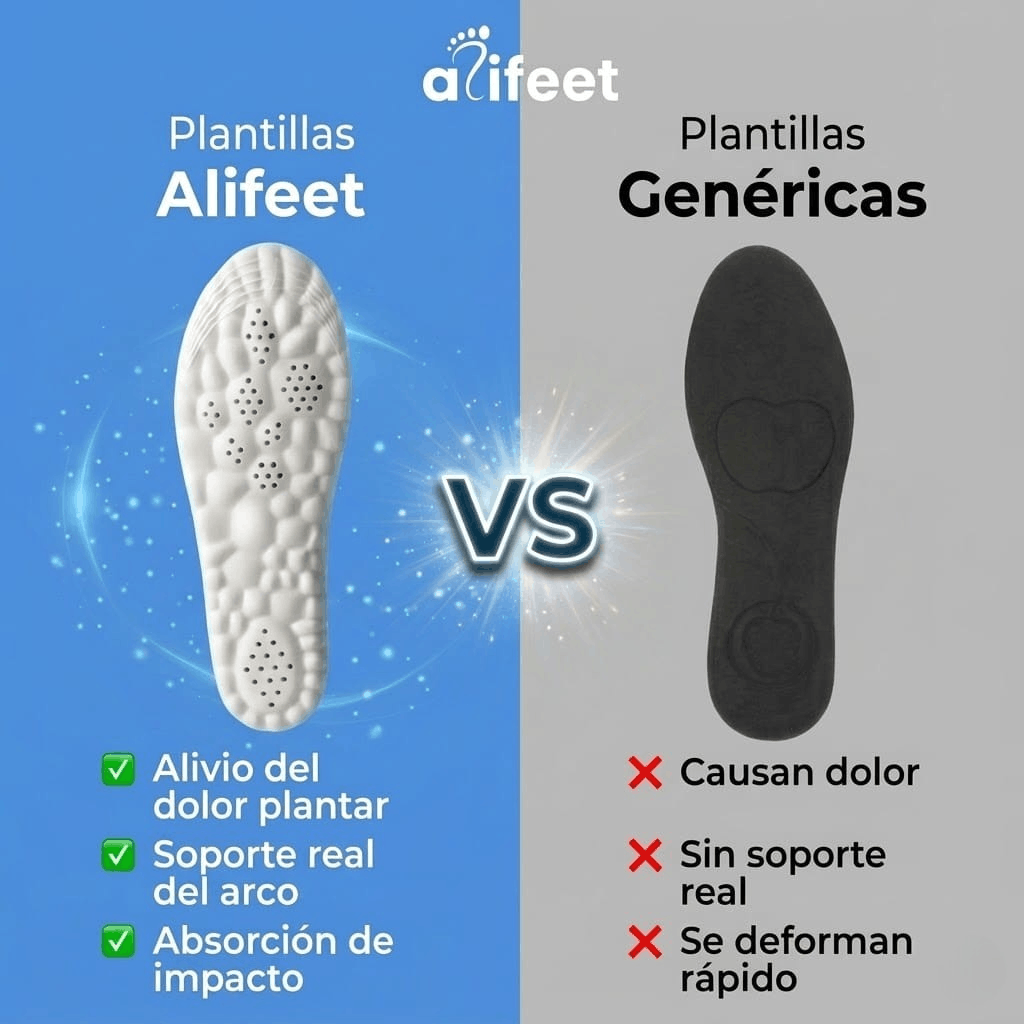 Plantillas Alifeet 5D | Alivia el dolor plantar